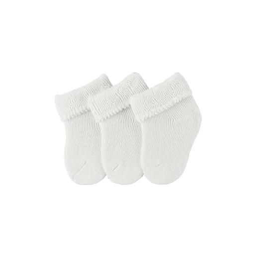 Sterntaler calzini appena nati, pacco da 3, unisex - bimbi 0-24, beige, 0 mesi
