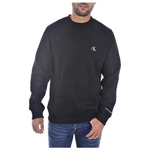 Calvin Klein ck essential reg cn j30j314536, felpe uomo, nero (ck black), l