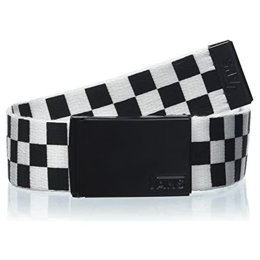 Vans deppster ii web belt boys cintura, nero-bianco, taglia unica bambini e ragazzi