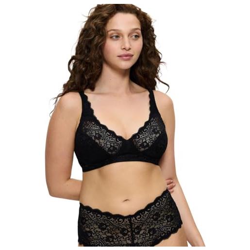 Triumph amourette 300 w x, reggiseno con ferretto donna, nero, 1e