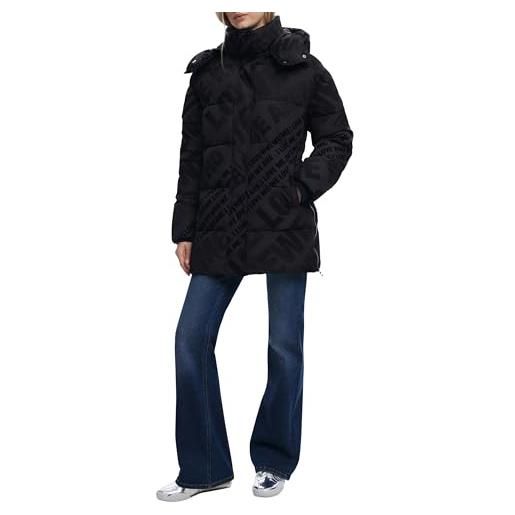 Desigual padded_cadera_flock, 2000 black, xl