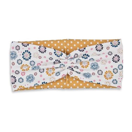 Sterntaler cerchietto da bambina con motivo floreale, colore: ecru, 1802104.0 natur 51 cm