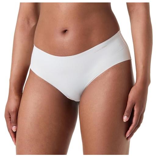 Calvin Klein slip hipster donna cotone elasticizzato, avorio (ivory), l