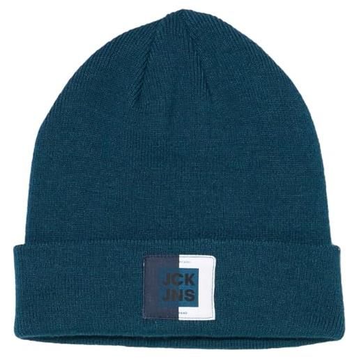 JACK & JONES jacoscar beanie - berretto da uomo, sailor blue. , taglia unica