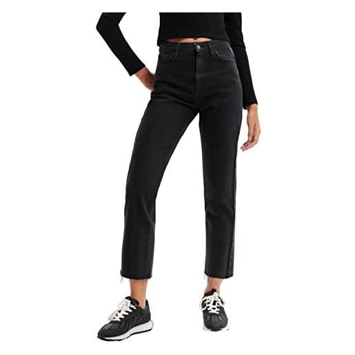 Desigual denim_scarf, 2000 black jeans, 42 da donna