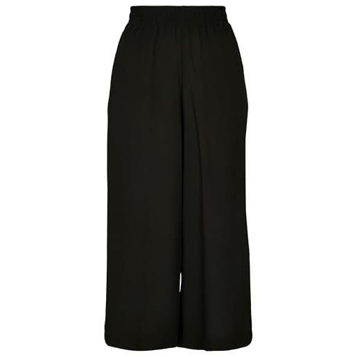 Urban classics pantaloni donna, pantaloni estivi, materiale fresco e leggero, vestibilitá ampia, 100% viscosa, colore nero, taglie xs - 5xl