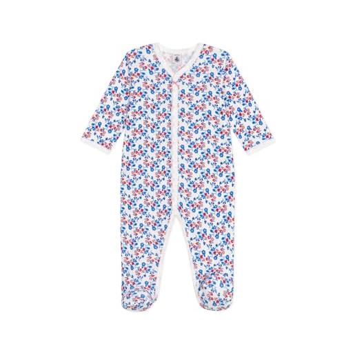 Petit Bateau a0dbn, dormi bene bimba 0-24, bianco/multicolore, 18 mesi