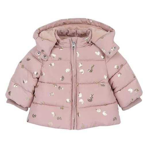 Chicco, giubbotto neonata con cappuccio e pratica chiusura a zip, lavabile in lavatrice, abbigliamento bambina 0-24 mesi, designed in italy