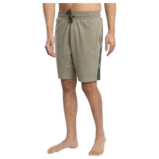 Emporio armani bermuda short, pantaloni della tuta uomo, vetiver, 