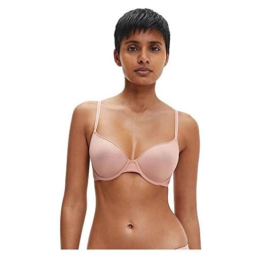 Calvin Klein reggiseno t-shirt donna lightly lined con ferretto, rosa (subdued), 2b