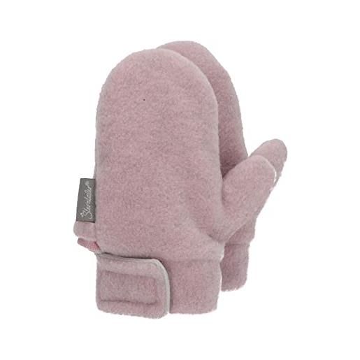 Sterntaler fäustel guanti per basse temperature, mel rosa, 2 unisex-bimbi