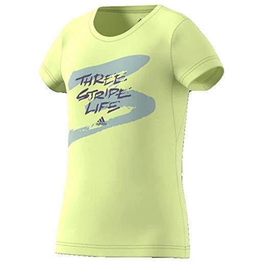 adidas jg tr prime tee maglietta per ragazze