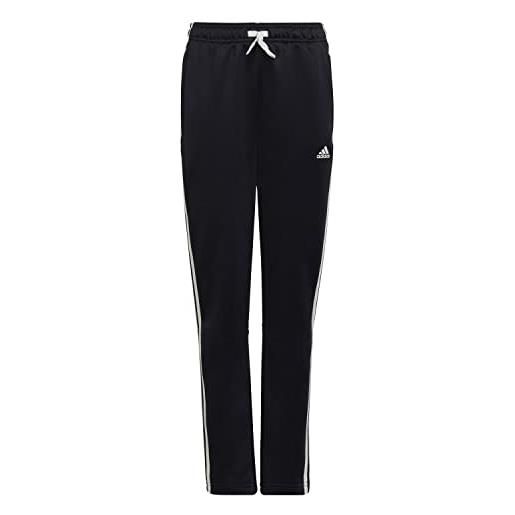 Adidas he2017 g 3s pt pantaloni sportivi bambina legend ink/white 5-6a