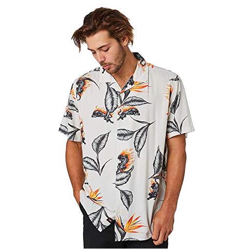 Globe hot sand ss shirt - maglietta da uomo, uomo, maglietta, gb01924001, pietra pomice, l