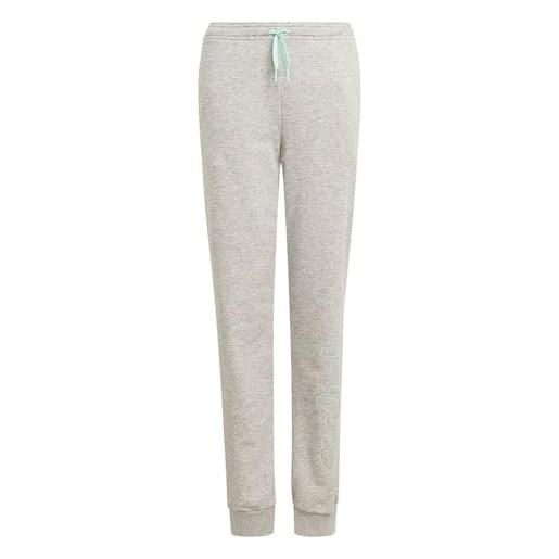adidas g lin ft c pt - pantaloni da bambina, bambina, pantaloni, gn4068, brgrin/mencla, 15 años