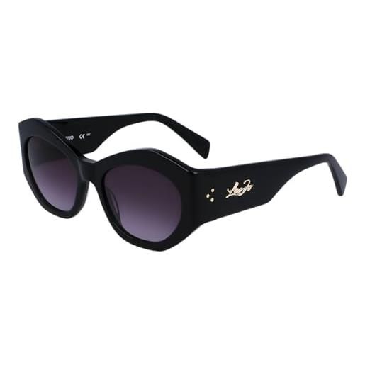 Liu jo occhiali da sole lj786s 001 black 54/18/135 donna