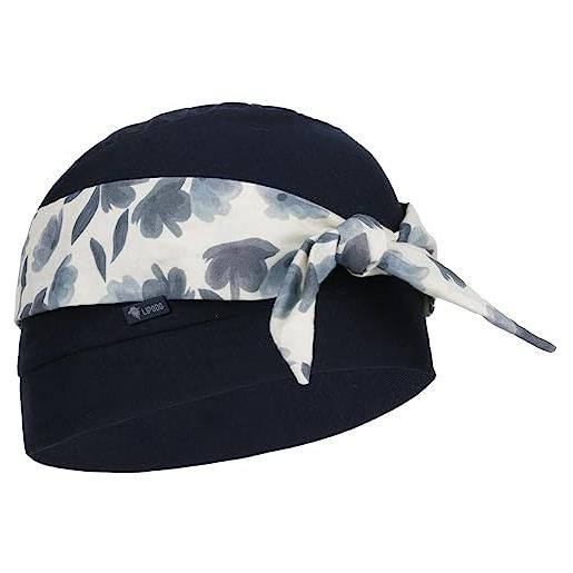 LIPODO turbante detsy donna - made in italy da estate primavera/estate - taglia unica blu-giallo