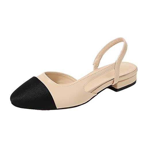 Scarpe da Donna Estive Zeppa Donna Boemia Strass Sandali Casual con