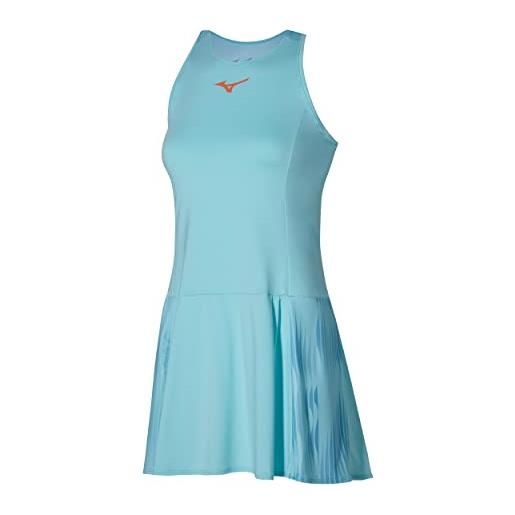 Mizuno abito da donna stampato, tanager turchese, xl