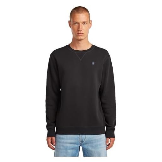 G-STAR felpa premium core, grigio (cloack d16917-c235-5812), xs
