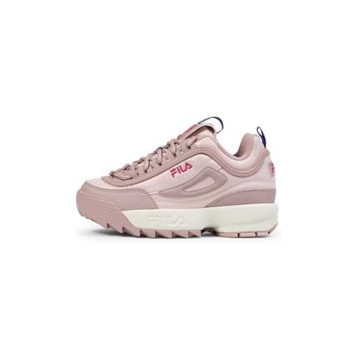 FILA disruptor f kids, scarpe da ginnastica, pale mauve, 35 eu