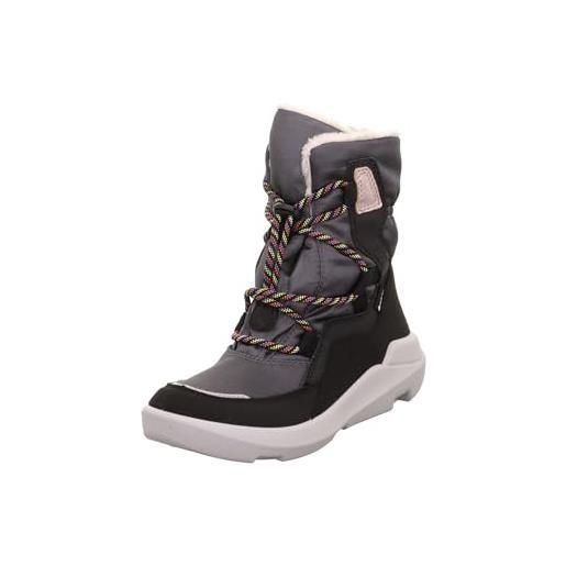 Superfit twilight warm gefütterte gore-tex, stivali da neve, schwarz/grau 0000, 33 eu larga