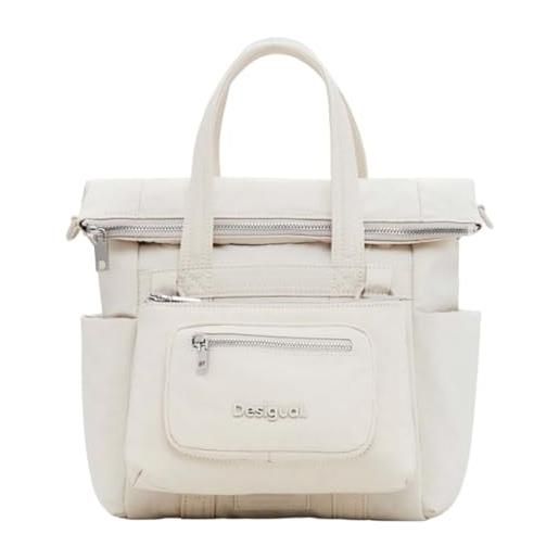Desigual basic modular backpack cream white