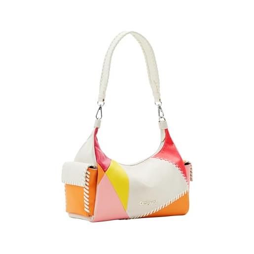 Desigual borsa da donna mundi new haban accessories pu shoulder bag, materiale finitura, materiale finitura: 