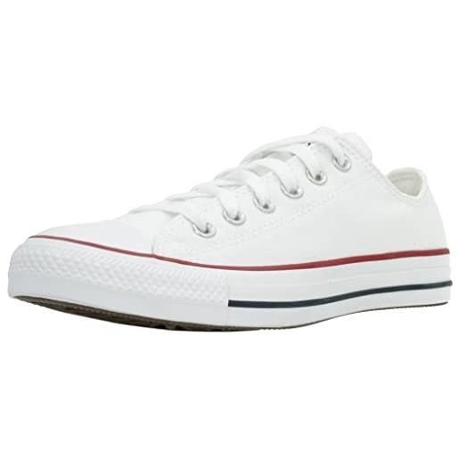CONVERSE 167494c chuck taylor all star wide uomo, optical white eu 43