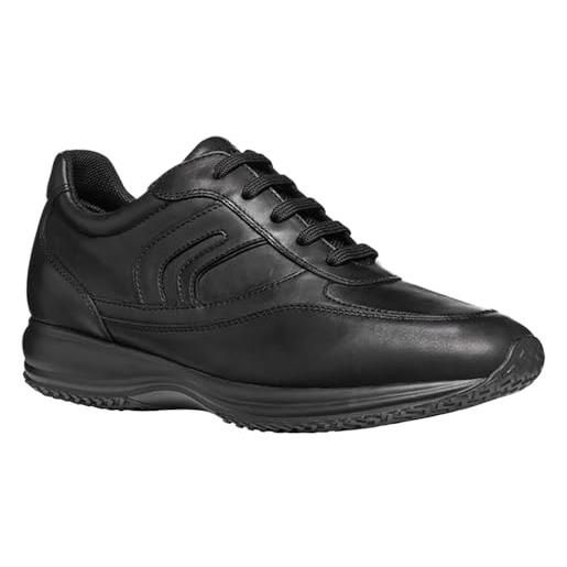 Geox men's uomo happy a sneaker, nero, 43 eu