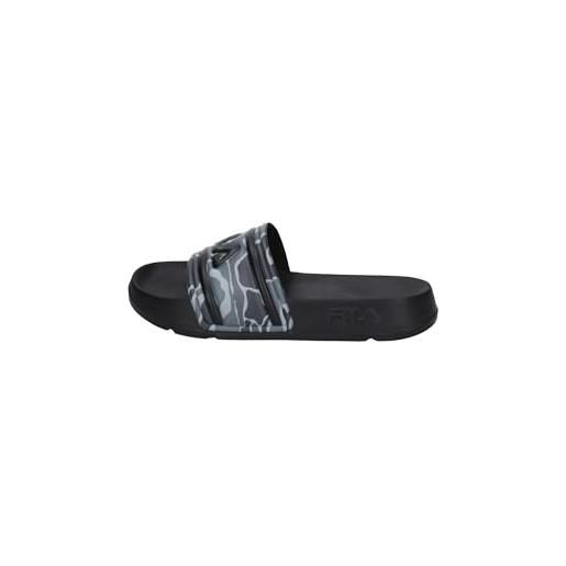 FILA morro bay p slipper kids, sandalo scorrevole, black, 29 eu