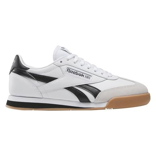 Reebok sneaker unisex per bambini campio xt, white black barely grey gum, 36 eu