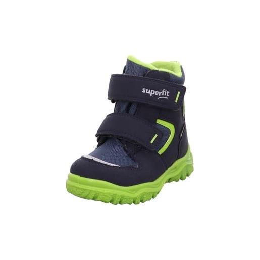 Superfit husky1, stivali da neve bimbo 0-24, blu verde 8020, 22 eu