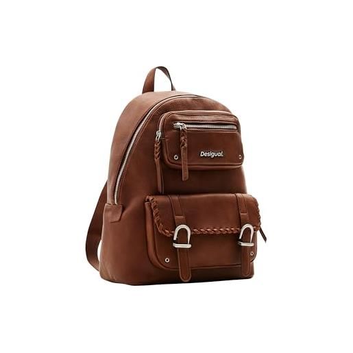 Desigual, back_omnia mombasa m donna, marrone, taglia unica