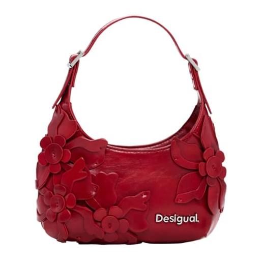 Desigual reprise red valentine haiti hand bag carmine