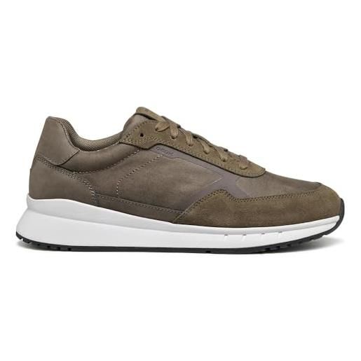 Geox u branthon, scarpe da ginnastica uomo, grigio, 46 eu