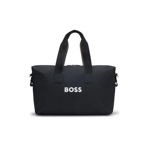 BOSS catch_3.0_holdall, uomo, nero, taglia unica