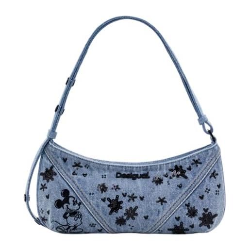 Desigual mickey sple shoulder bag denim dark blue