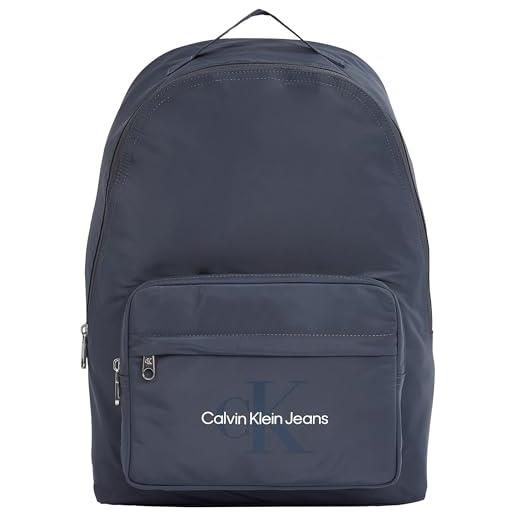 Calvin Klein uomo zaino sport essentials medio, blu (ombre blue), taglia unica