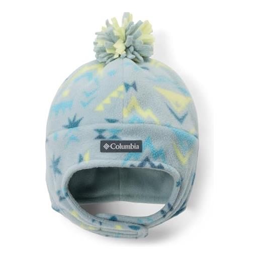 Columbia youth frosty trail ii earflap beanie, copricapo foderato in pile, massimo calore, fughe invernali, vestibilità aderente - unisex per ragazzi