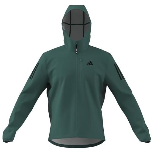 adidas uomo own the run jacket, preloved teal, xs