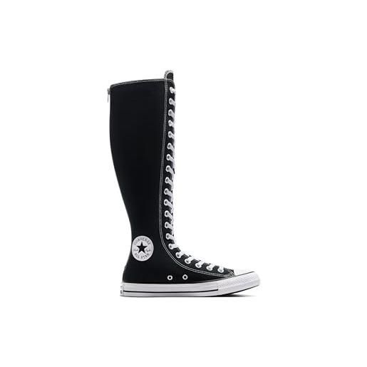 Converse chuck taylor all star xx-hi, scarpe da ginnastica unisex-adulto, nero/nero/nero, 39 eu