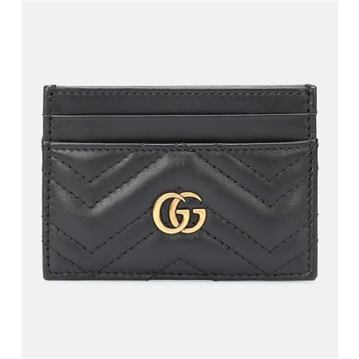 Gucci portacarte gg marmont in pelle