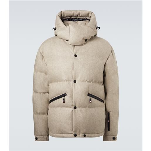 Moncler Grenoble giacca da sci krun in lana vergine