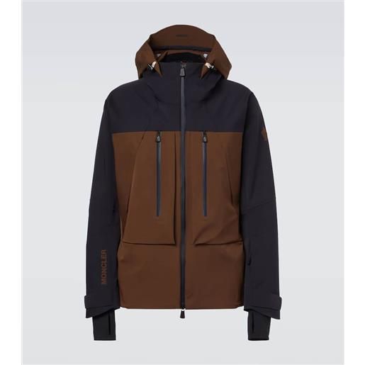 Moncler Grenoble giacca da sci gunung con cappuccio
