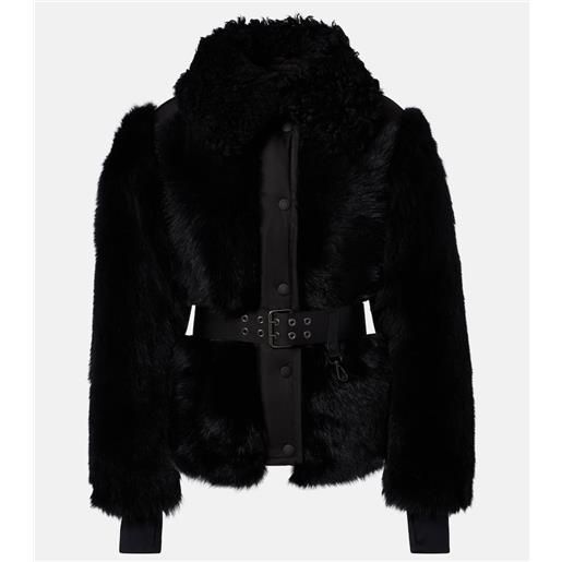 Moncler Grenoble piumino valdivian in shearling