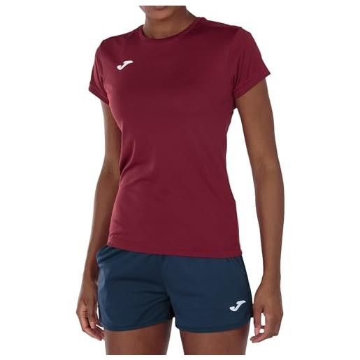 Joma maglietta sportiva donna, 6xs - 3xl - mantiene il contatto con il corpo asciutto, ideale per la corsa o gym - combi