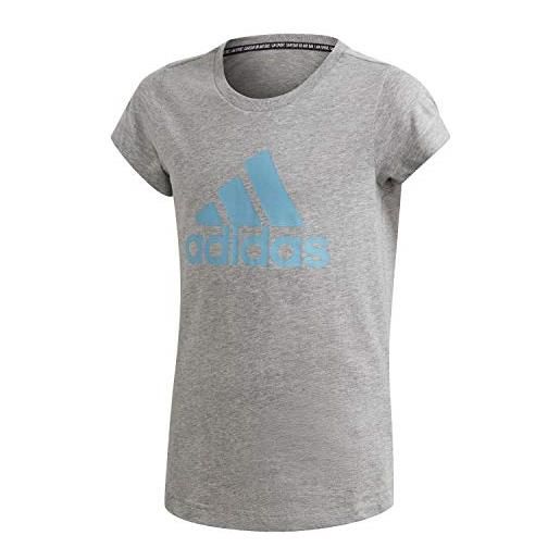 adidas yg mh bos tee maglietta da bambina