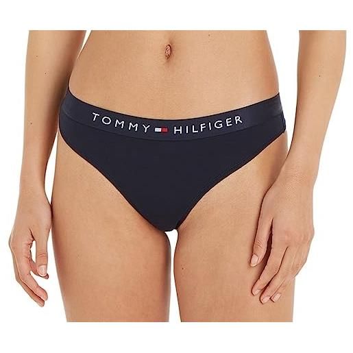 Tommy Hilfiger perizoma donna tanga, nero (black), l