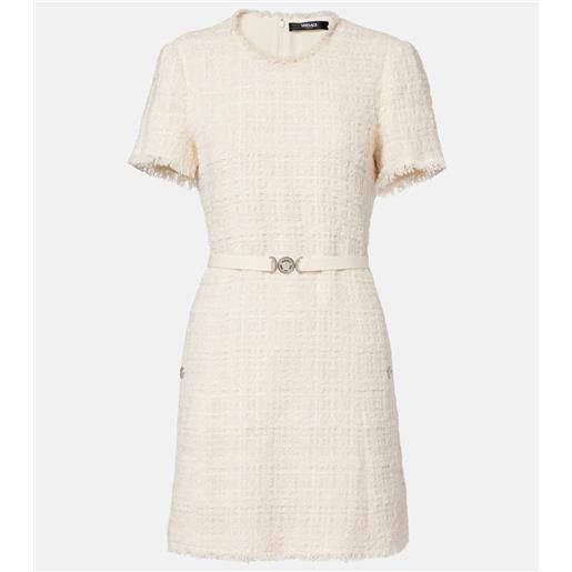 Versace abito corto medusa '95 in tweed